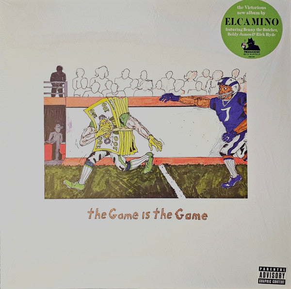 Elcamino & Real Bad Man – The Game Is The Game - LP (Unable to determine color)