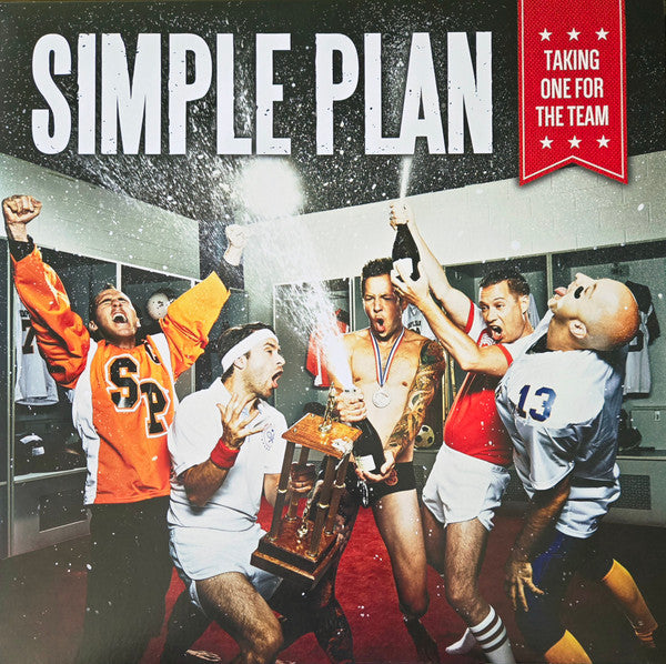 Simple Plan - Taking One For The Team - LP (White/Red Splatter)