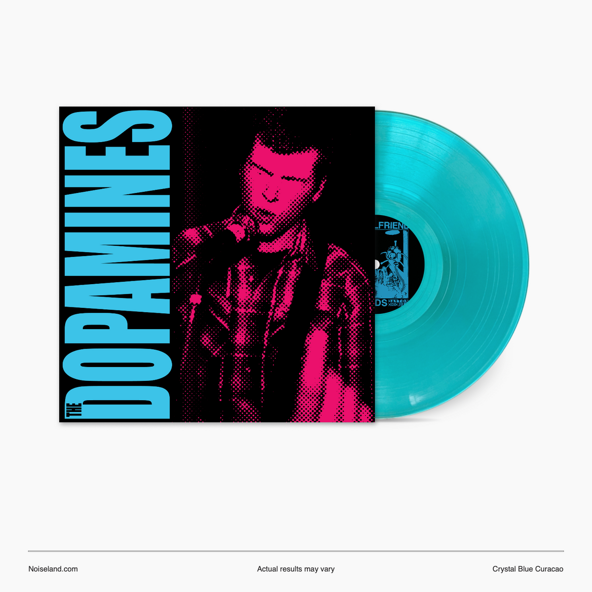 Dopamines - Soap And Lampshades - 12' EP (Light Blue Single Sided/Etched B Side)